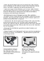 Preview for 25 page of Huepar DT03CG User Manual