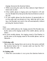 Preview for 10 page of Huey Chiao HCB12 User Manual