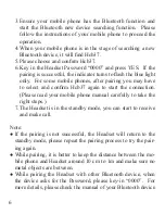 Preview for 8 page of Huey Chiao HCB37 User Manual