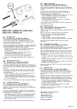 Preview for 1 page of Hugo Brennenstuhl 802U-2-5V Operating Instructions