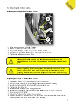 Preview for 31 page of Huka Pendel FD User Manual