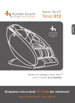 Preview for 21 page of Human Touch Novo XT2 Use & Care Manual