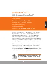 Preview for 43 page of Human Touch Novo XT2 Use & Care Manual