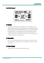 Preview for 6 page of Humandata USB-029L2 User Manual