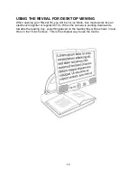 Preview for 13 page of Humanware Reveal 16i User Manual