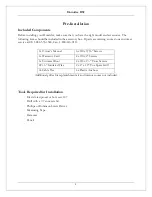 Preview for 5 page of Humidex BSF-150 Installation & Owner'S Manual