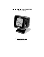 Humminbird 100SX Single Beam Operation Manual preview