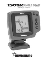 Humminbird 150SX Operation Manual preview