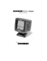 Humminbird 200DX Dual Beam Operation Manual preview