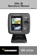 Humminbird 346c DI Operation Manual preview