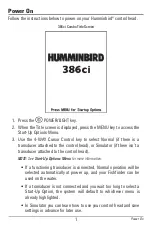 Preview for 13 page of Humminbird 386ci Combo Operation Manual