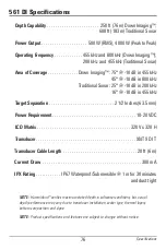 Preview for 83 page of Humminbird 550 Operation Manual