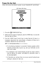 Preview for 11 page of Humminbird 581i Combo Operation Manual