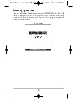 Preview for 33 page of Humminbird 717 Operation Manual