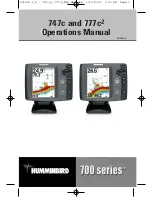 Humminbird 747c Operation Manual preview