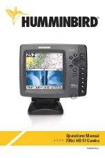 Humminbird 798ci HD SI Combo Operation Manual preview