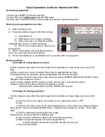 Humminbird 898 c SI Quick Operation Manual preview