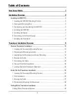 Preview for 3 page of Humminbird HDR 650 Installation And Operation Manual