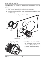 Preview for 10 page of Humminbird HDR 650 Installation And Operation Manual