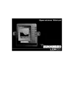 Preview for 1 page of Humminbird LCR 100 Operation Manual