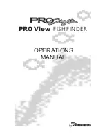 Humminbird PRO Craft PRO View Operation Manual preview