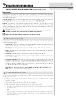 Preview for 1 page of Humminbird SOLIX series Installation Manual