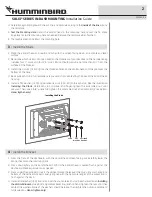 Preview for 2 page of Humminbird SOLIX series Installation Manual