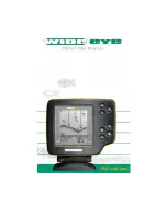 Humminbird Wide Eye Operation Manual preview