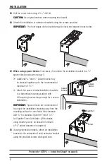 Preview for 8 page of Hunter Douglas Vignette Tiered Instrallation, Operation, Care