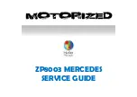 Preview for 1 page of Hunter Products Motorized ZP8003 Service Manual