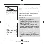 Preview for 3 page of Hunter 21781 Owner'S Manual And Installation Manual