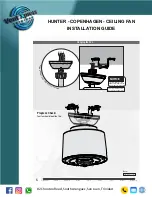 Preview for 6 page of Hunter Copenhagen 50130 Installation Manual