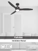 Hunter Parkview 50716 Installation Manual preview