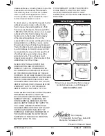 Preview for 10 page of Hunter PermaLife 30795 Owner'S Manual