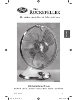 Preview for 17 page of Hunter Rockefeller 94041 Owner'S Manual