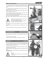 Preview for 37 page of Hunter TCX3000 Instruction Manual