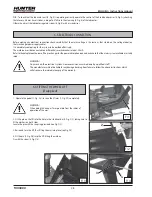 Preview for 38 page of Hunter TCX3000 Instruction Manual