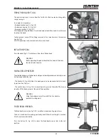 Preview for 41 page of Hunter TCX3000 Instruction Manual