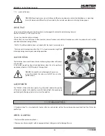 Preview for 45 page of Hunter TCX3000 Instruction Manual