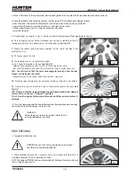 Preview for 46 page of Hunter TCX3000 Instruction Manual