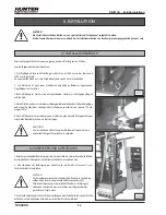 Preview for 96 page of Hunter TCX3000 Instruction Manual