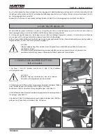 Preview for 98 page of Hunter TCX3000 Instruction Manual