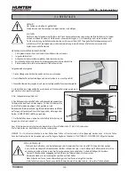 Preview for 114 page of Hunter TCX3000 Instruction Manual