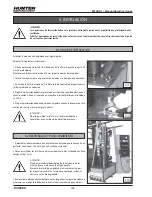 Preview for 126 page of Hunter TCX3000 Instruction Manual