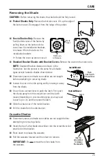 Preview for 27 page of HunterDouglas Designer Roller Installation Operation Care