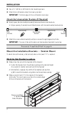 Preview for 8 page of HunterDouglas Natural Elements Installation Operation Care