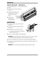 Preview for 8 page of HunterDouglas PowerTilt Installation Operation And Care