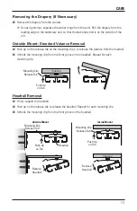 Preview for 17 page of HunterDouglas Provenance PowerView Woven Wood Shades Installation Operation Care