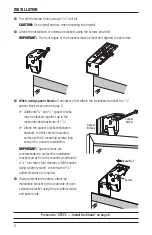 Preview for 8 page of HunterDouglas Vignette Modern Roman Shades Installation Operation Care