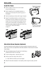 Preview for 10 page of HunterDouglas WHISPER Cellular EasyRise Shades Installation Operation Care